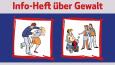 Illustration der Info-Broschüre über Gewalt