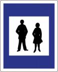 Verkehrszeichen Fußgängerzone