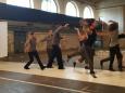 Ensemble tanzMontage bei ihrem Auftritt NULLMORPHEM - Eine Lyrik