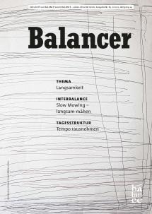 Cover Balancer Nr. 85, zum Thema Langsamkeit